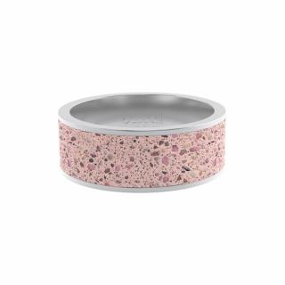 Cappali prsten JOIN - Terrazzo pink, růžový Velikost: Velikost 50