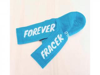 City Folklore modré ponožky Forever Fracek Squad Socks - vysoké Velikost: S / 35 - 38