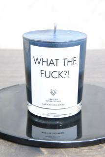 IRONIC CANDLES - WHAT THE FUCK?! / lesní ovoce Velikost: Malá