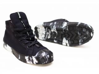 KAVE Footwear tenisky HIGH TOP 55/2/12 BLACK Velikost: 41