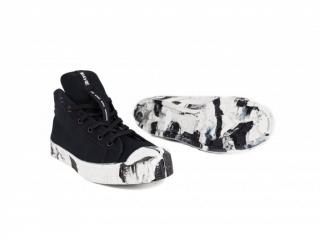 KAVE Footwear tenisky HIGH TOP 55/2/34 black marble Velikost: 38