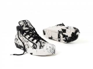 KAVE Footwear tenisky HIGH TOP 55/2/38 COMIX-WHITE Velikost: 40