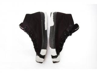 KAVE Footwear tenisky HIGH TOP MOOMOO BLACK / WHITE 55/2/1 Velikost: 38