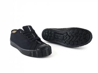 KAVE Footwear tenisky LOW TOP 55/1/36 BLACK RECYCLED Velikost: 42