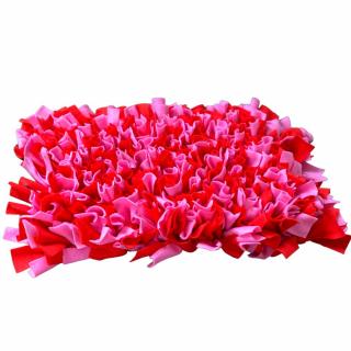 Čmuchací kobereček Černý-tmavě růžový Velikost: 30x15cm