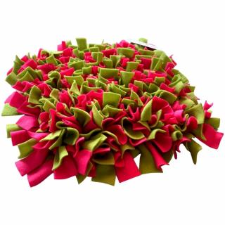 Čmuchací kobereček Zeleno-růžový Velikost: 30x15cm
