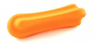 Fiboo dentální gumová kost oranžová - 12 cm