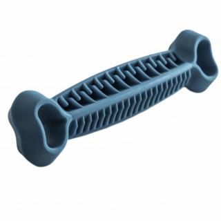 Fiboo dentální plnící gumová hračka modrá - 19 cm