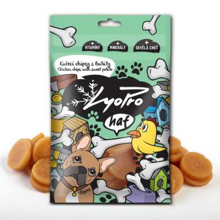 LyoPro Kuřecí chipsy s batáty 70g