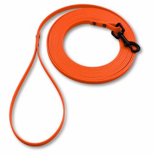 PafDog® ultralehké voděodolné stopovací vodítko ploché, 1cm, 4 délky - neonově oranžová DÉLKA VODÍTKA: 20 metrů