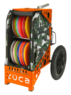 Vozík ZÜCA DISC GOLF CAMO / ORANGE