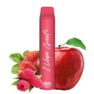 IVG BAR PLUS STRAWBERRY RASPBERRY PINK APPLE