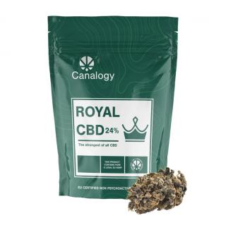 ROYAL CBD 24 % Hmotnost balení: 10g