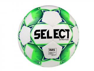Fotbalový míč Select FB Stratos bílo zelená velikost míče: 4