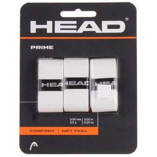 Head Prime 3 overgrip omotávka 0,55 mm bílá