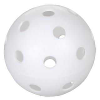 Merco Strike florbalový míček bílá Barva: Bílá