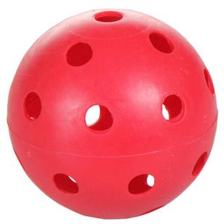 Merco Strike florbalový míček bílá Barva: červená