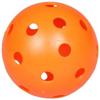 Merco Strike florbalový míček bílá Barva: oranžová