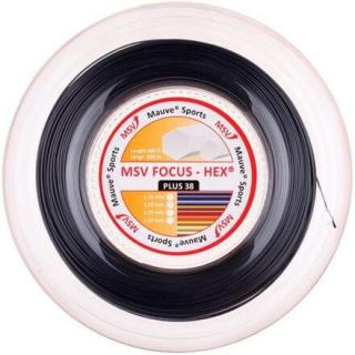 MSV Focus HEX Plus 38 tenisový výplet 200 m černá