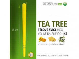 HOXI Tělové svíce s TEA TREE - volně balené