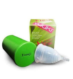 Yuuki Menstruační kalíšek Soft (měkčí) velký včetně sterilizačního kelímku