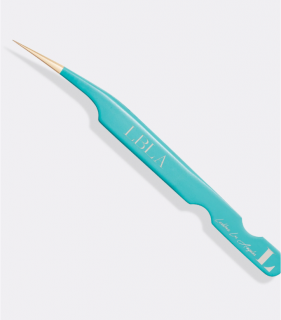 LASHBOX PINZETA CLASSIC STRAIGHT TEAL