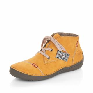 Dámská kotníková obuv Rieker 52543-69 Velikost: 40, Barva: Žlutá