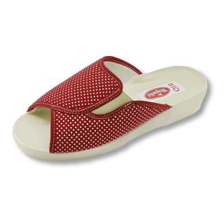 Dámské pantofle Rogallo 7101-022 Velikost: 37, Barva: Červená