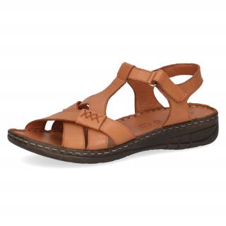 Dámské sandály Caprice 9-28714-42 327 Velikost: 37, Barva: Hnědá