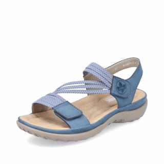 Dámské sandály Rieker 64870-14 Velikost: 40, Barva: Modrá