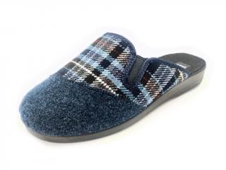 Pánské pantofle Rogallo 6074-008 Velikost: 44, Barva: Modrá