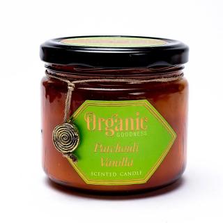 Přírodní svíčka Organic Goodness vanilka pačuli