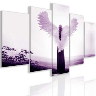 Andělský obraz Purple 100x50 cm