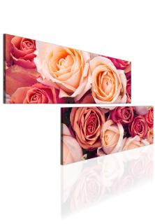 Atypický obraz růže 100x50 cm