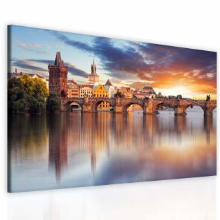 Obraz Karlův most Praha 150x100 cm
