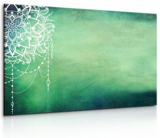 Obraz mandala snů Green 120x80 cm