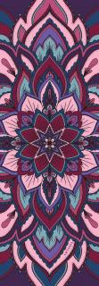 Aryama | Cestovní jógamatka V Rozkvětu | 61 x 0,1 x 180 cm | růžová