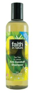 Šampon proti lupům Citrón a Tea Tree Faith in Nature 250ml