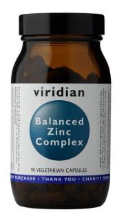 Zinek - vegan -  Viridian - 90 kapslí