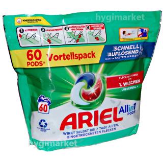 ARIEL All in1 PODS Universal + 60 ks dovoz z Německa (Nové kapsle Ariel na universální využití, výborná kvalita.)