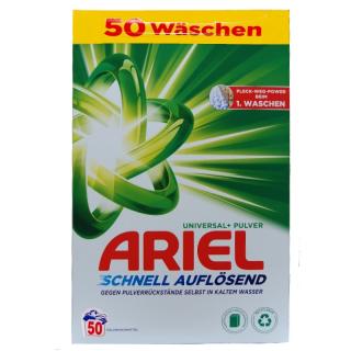 Ariel Strahlend Rein universální prášek 50 praní 3 kg (dovoz z Německa)