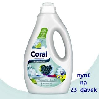 Coral gel Wasser Lilie Limette vůně leknínu a limetky prací gel 23 dávek (dovoz z Německa)