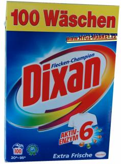 DIXAN Aktiv Enzym 6 Extra Frische 100 praní (dovoz z Rakouska)
