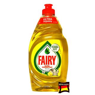 Fairy Ultra Zitrone saponát 450 ml přípravek na mytí nádobí (jar na nádobí, dovoz z Německa)