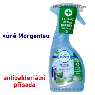 febreze MORGENTAU ANTIBAKTERIÁLNÍ osvěžovač textilu a čalounění 500 ml  (Textile Erfrischer Antibakteriell Morgentau, odstraňuje zápach a bakterie)