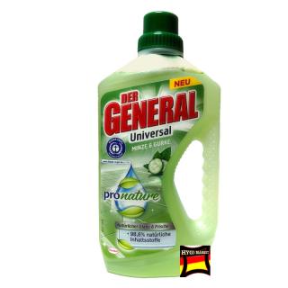 GENERAL pro nature Minze Gurke universální čístič na podlahy vůně máta okurka 750 ml (dovoz z Německa)