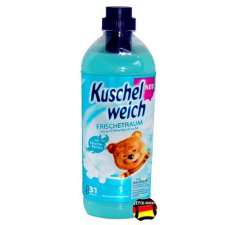 Kuschelweich Frischetraum aviváž 1 litr mit Frischeperlen (tyrkysový) (dovoz z Německa)
