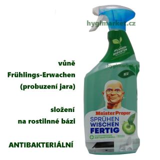 meister proper čistič na KUCHYNĚ wischen fertig antibakteriální s vůní probuzení jara 800 ml (dovoz z Německa)