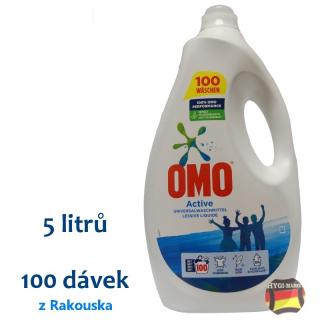 OMO universal CLEAN gel 100 praní 5 litrů universální prací gel (dovoz z Rakouska)