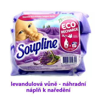 Soupline Lavande 3x200 ml náhradní náplně (dovoz z Francie)